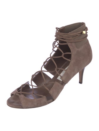 Jimmy Choo Suede Gladiator Sandals