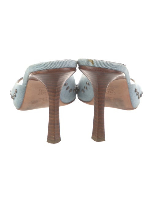 Jimmy Choo Denim Slides