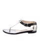 Jimmy Choo Leather T-Strap Sandals