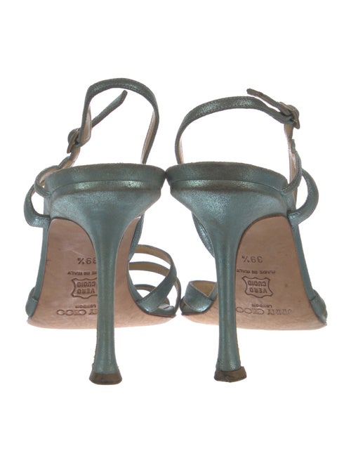 Jimmy Choo Patent Leather Slingback Sandals