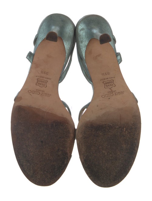 Jimmy Choo Patent Leather Slingback Sandals