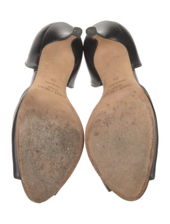 Jimmy Choo Leather D'Orsay Pumps