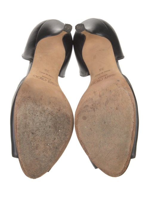 Jimmy Choo Leather D'Orsay Pumps