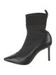 Jimmy Choo Leather Sock Boots