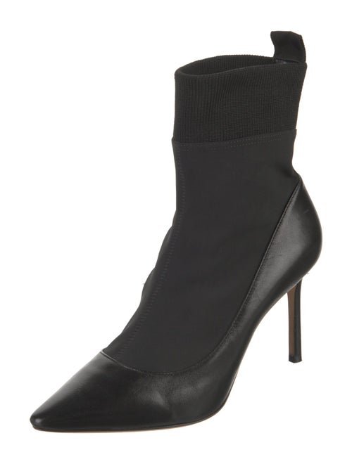 Jimmy Choo Leather Sock Boots