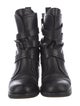 Jimmy Choo Leather Moto Boots