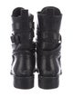 Jimmy Choo Leather Moto Boots