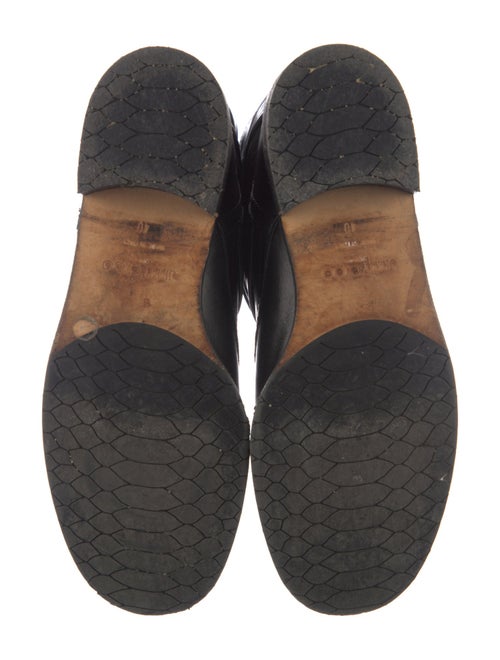 Jimmy Choo Leather Moto Boots