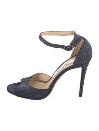 Jimmy Choo Denim D'Orsay Pumps