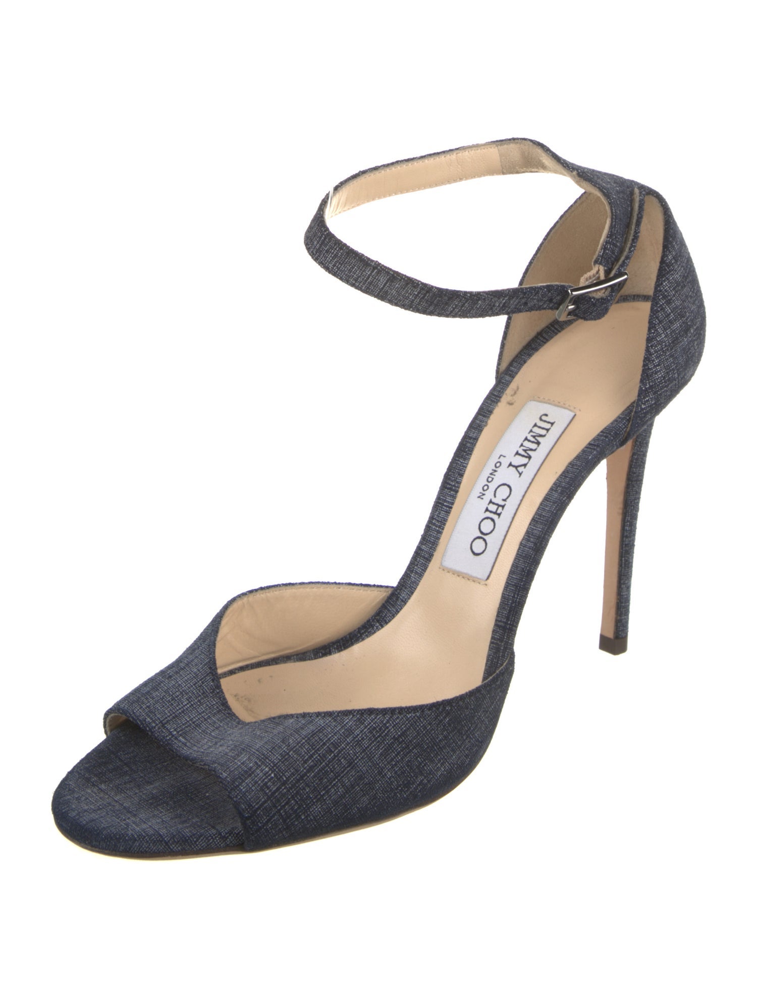 Jimmy Choo Denim D'Orsay Pumps