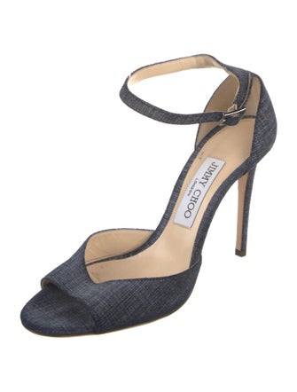 Jimmy Choo Denim D'Orsay Pumps