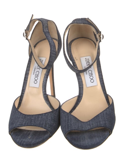 Jimmy Choo Denim D'Orsay Pumps