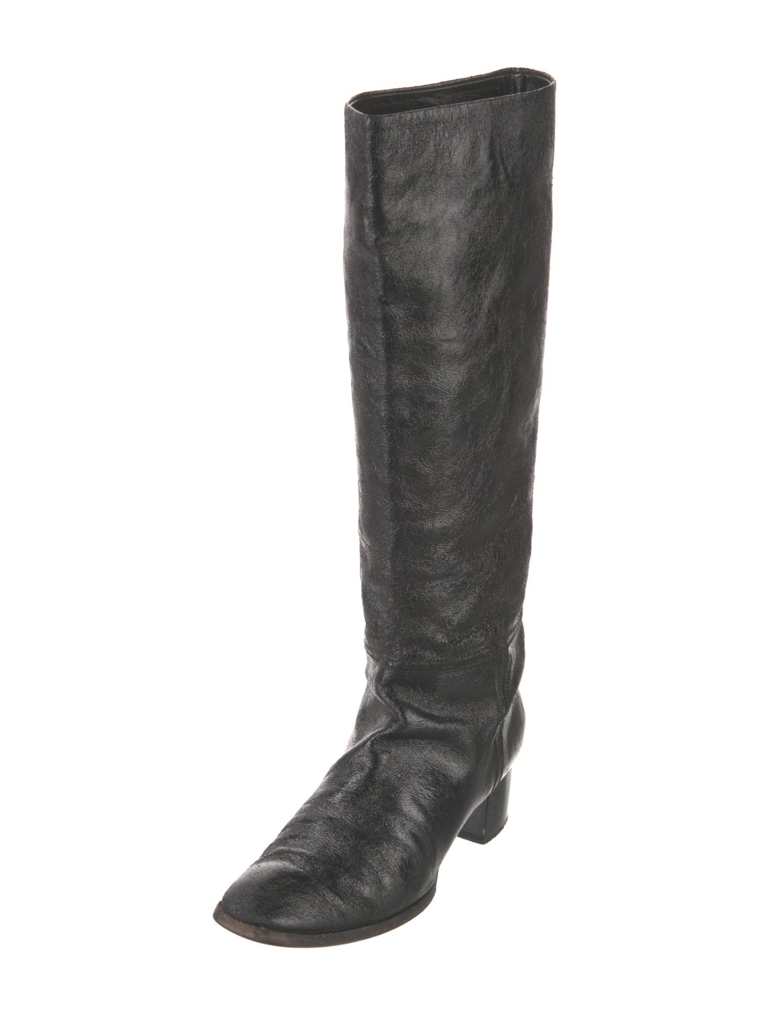 Jimmy Choo Leather Riding Boots