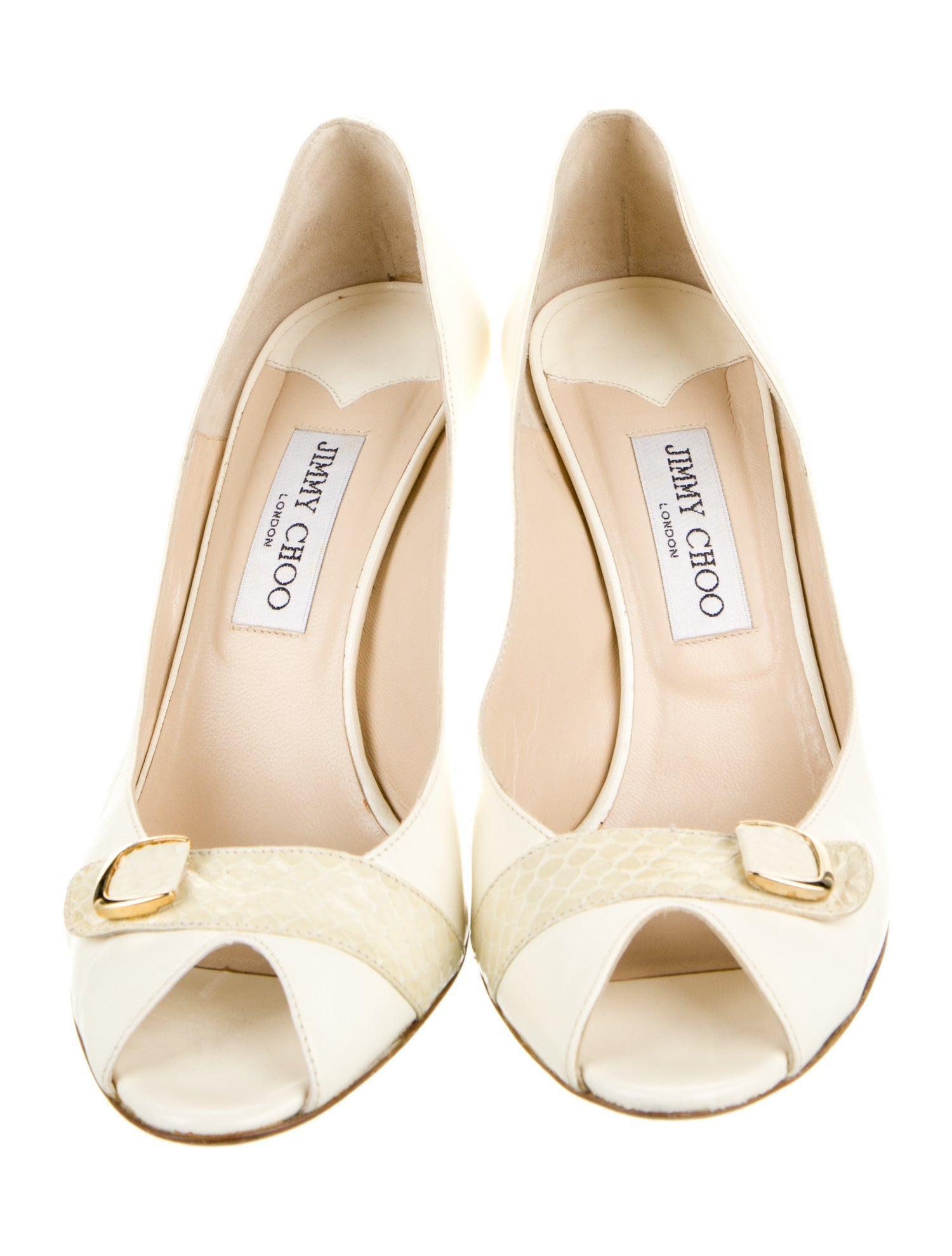 Jimmy Choo Leather Slingback Pumps
