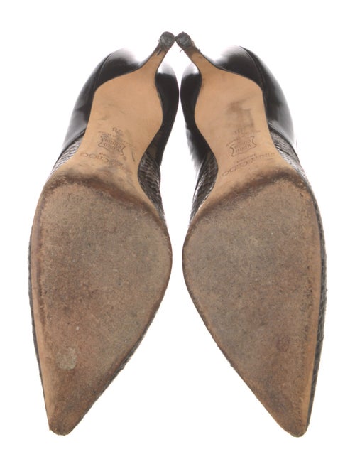 Jimmy Choo Patent Leather Animal Print Pumps