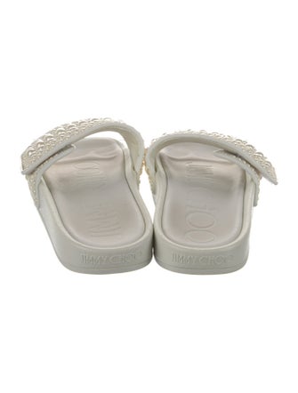 Jimmy Choo Studded Accents Slides