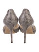 Jimmy Choo Python Animal Print D'Orsay Pumps