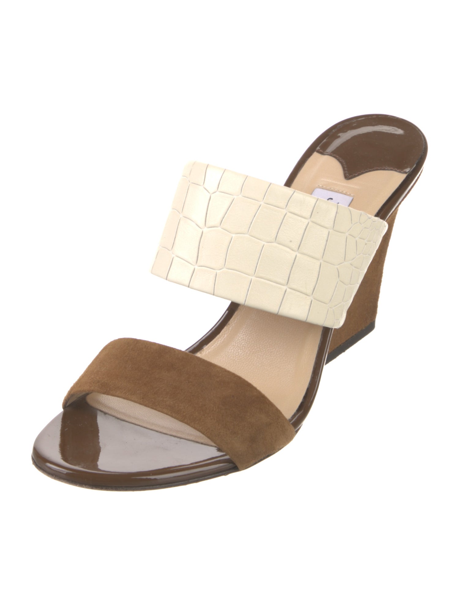 Jimmy Choo Leather Slides