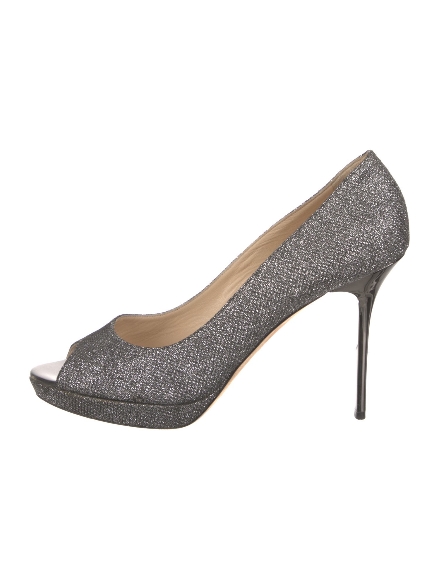 Jimmy Choo Glitter Glitter Accents Pumps