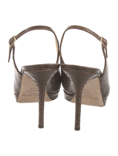 Jimmy Choo Leather Slingback Pumps