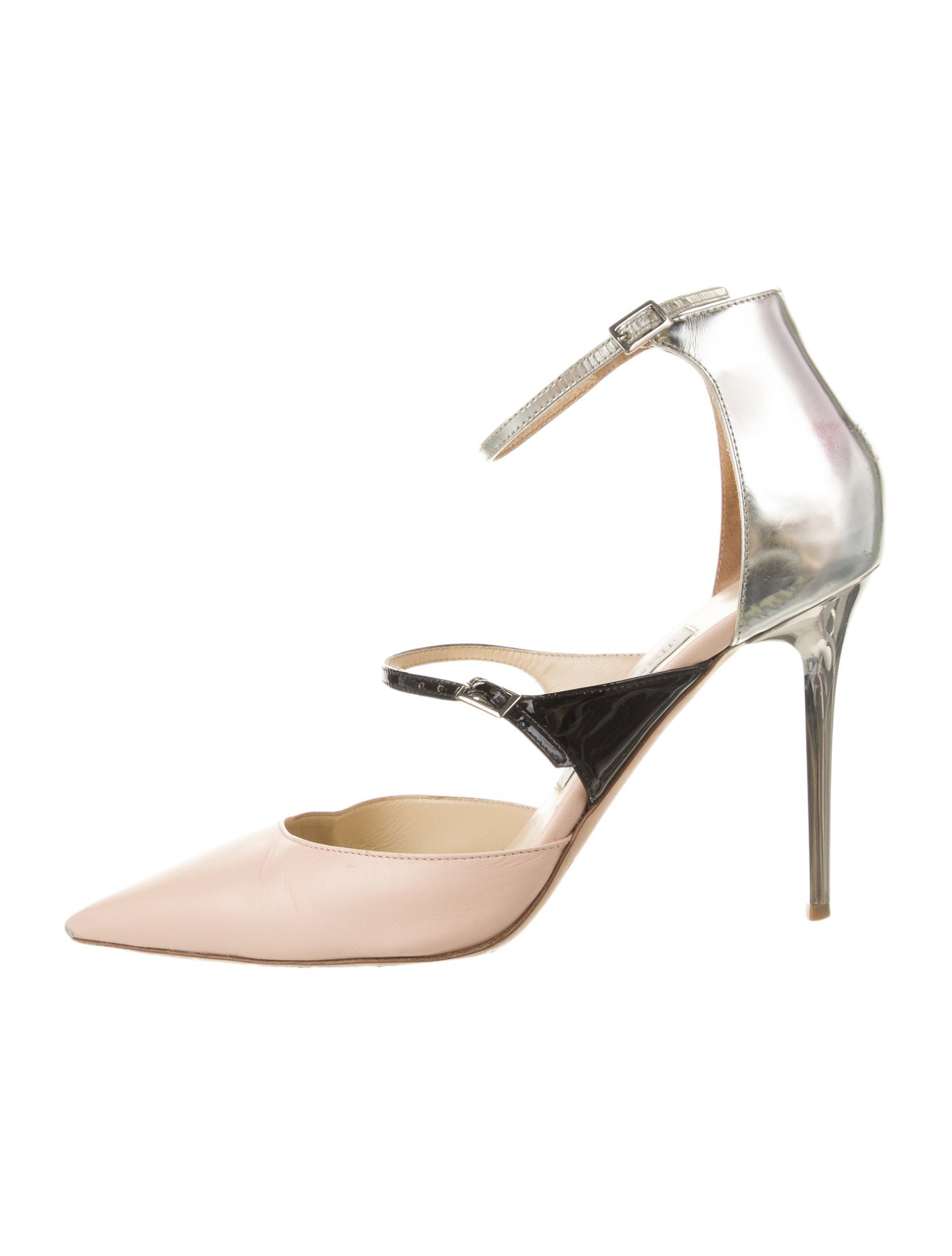 Jimmy Choo Leather D'Orsay Pumps