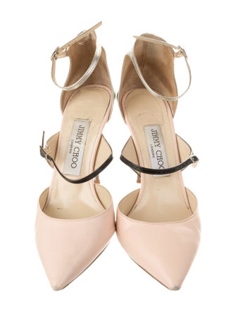 Jimmy Choo Leather D'Orsay Pumps