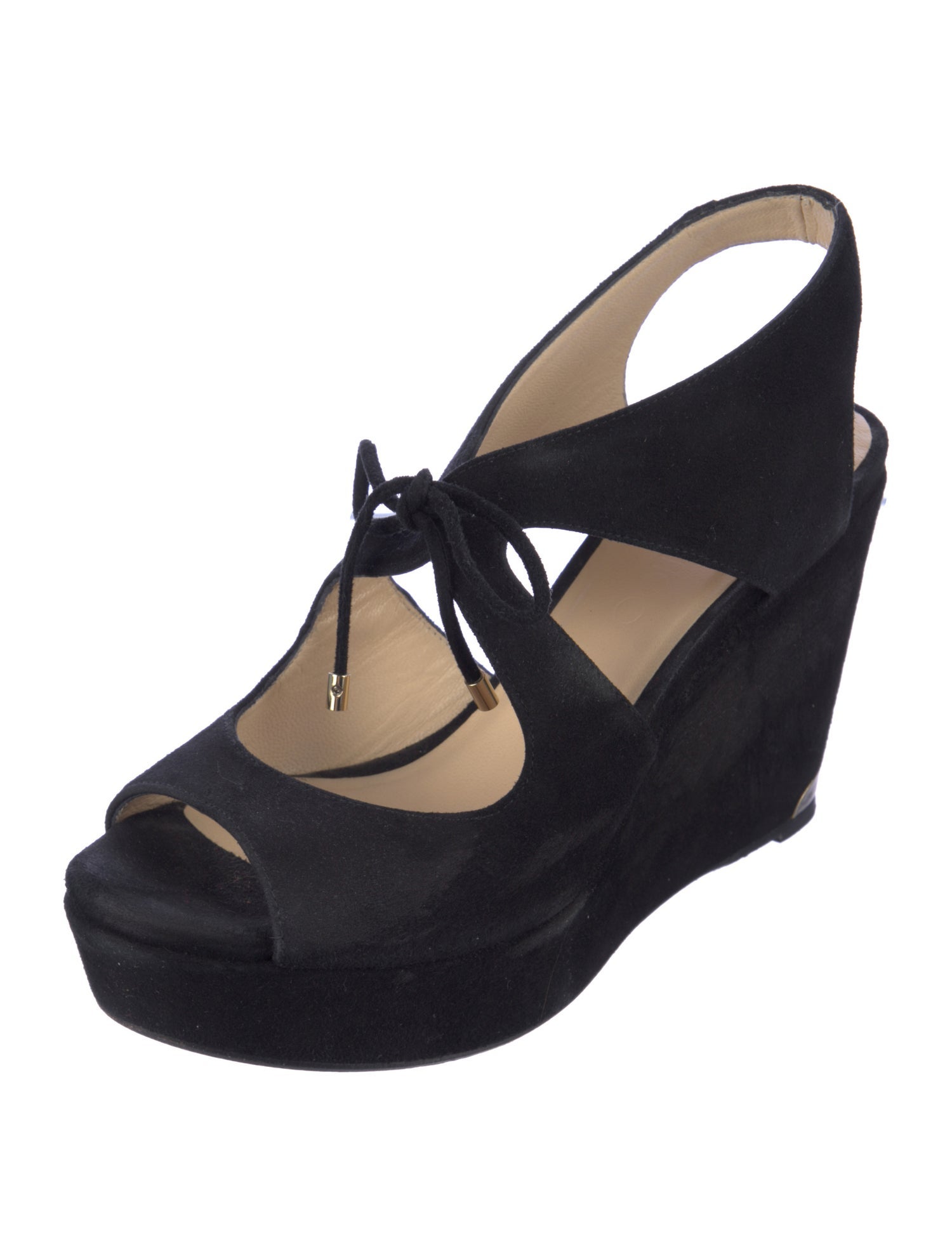 Jimmy Choo Suede Slingback Sandals