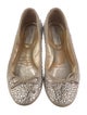 Jimmy Choo Bow Accents Ballet Flats