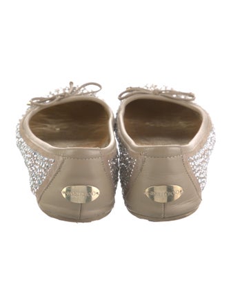 Jimmy Choo Bow Accents Ballet Flats