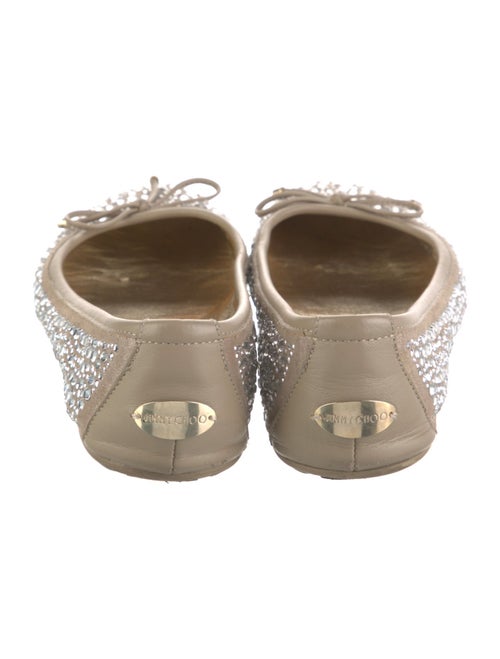 Jimmy Choo Bow Accents Ballet Flats
