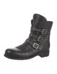 Jimmy Choo Leather Moto Boots