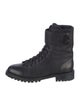 Jimmy Choo Leather Combat Boots