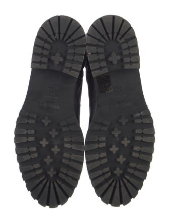 Jimmy Choo Leather Combat Boots