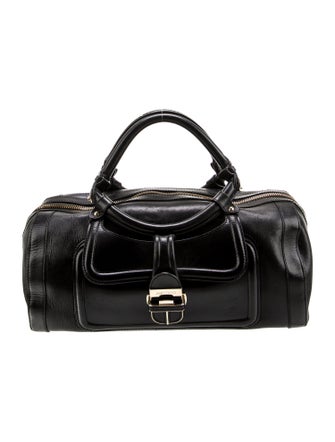 Jimmy Choo Leather Top Handle Bag