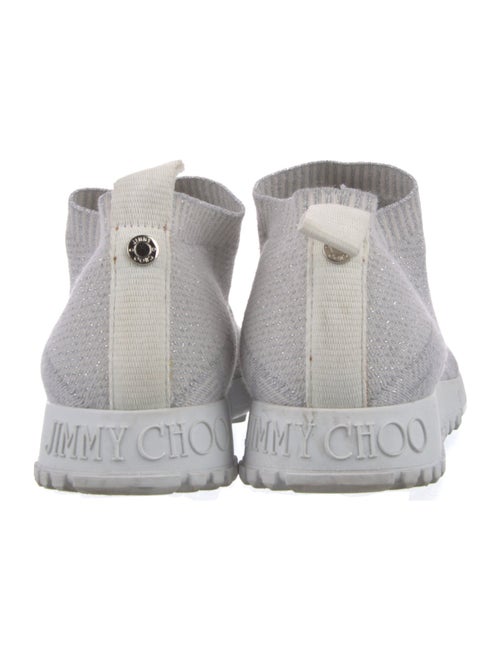 Jimmy Choo Glitter Accents Sneakers