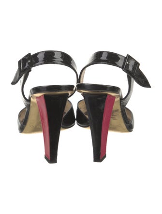 Jimmy Choo Patent Leather Slingback Pumps