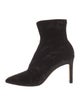 Jimmy Choo Velvet Sock Boots