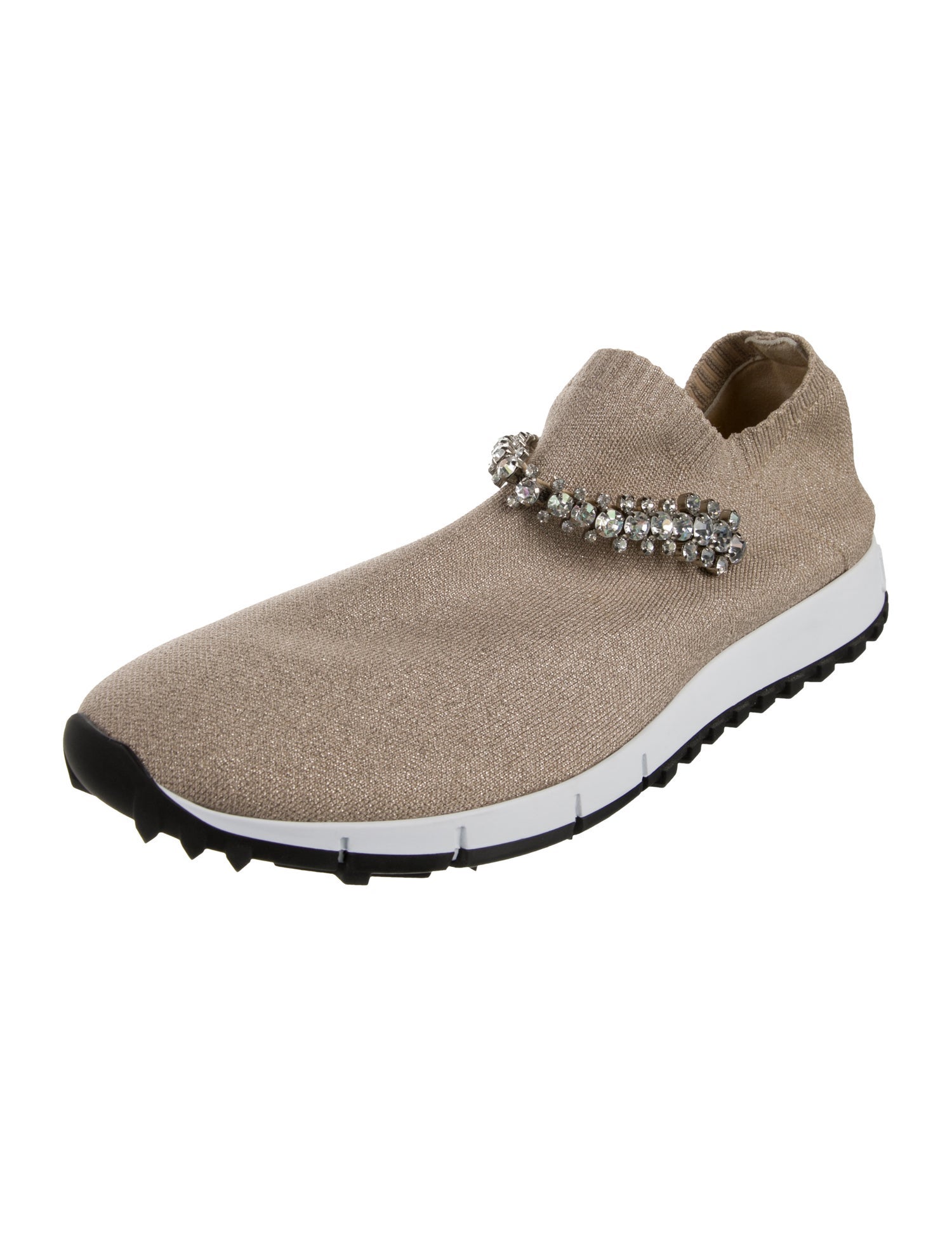 Jimmy Choo Crystal Embellishments Sneakers