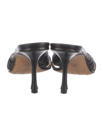 Jimmy Choo Leather Slides