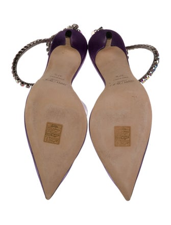 Jimmy Choo Crystal Crystal Embellishments D'Orsay Pumps