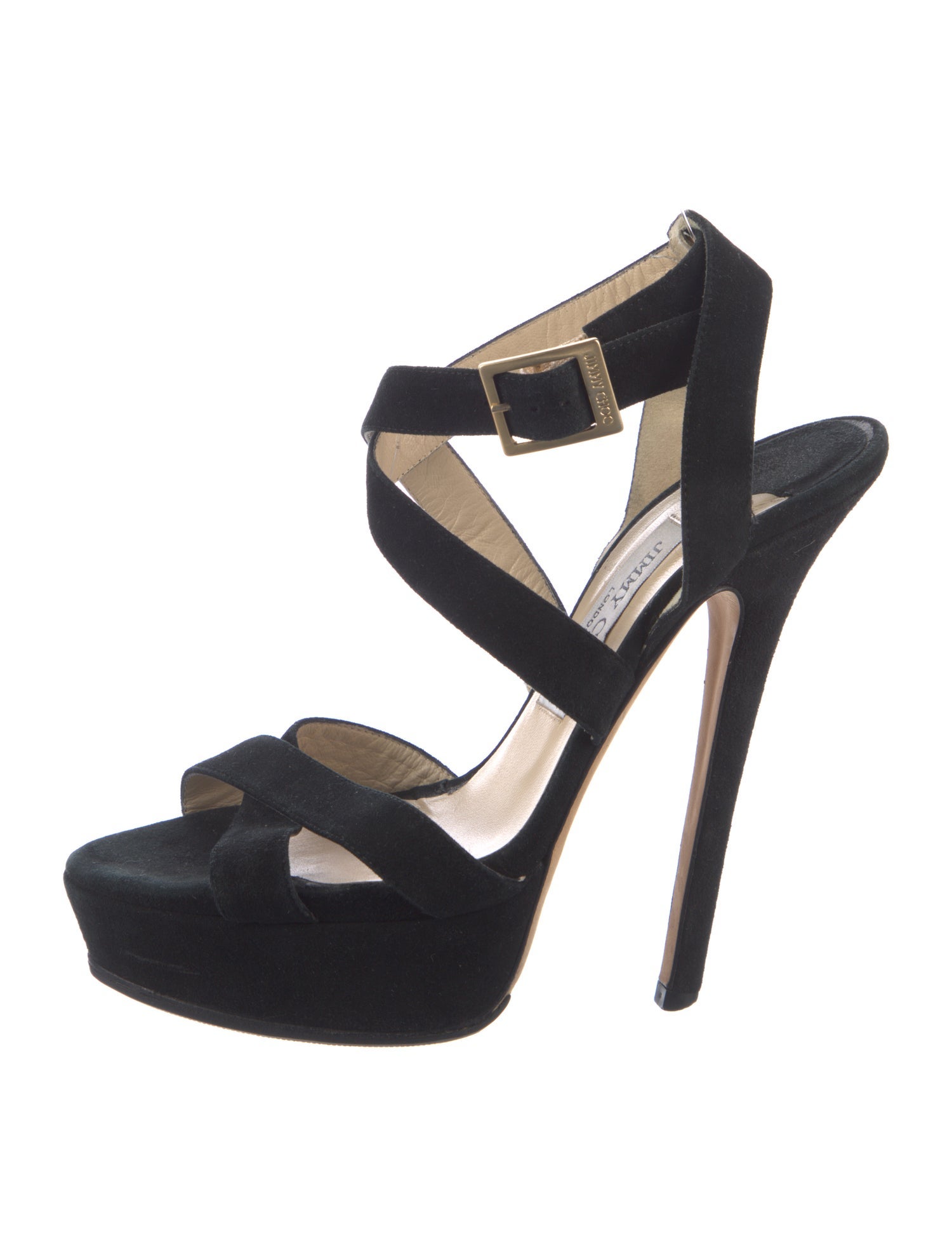 Jimmy Choo Suede Slingback Sandals