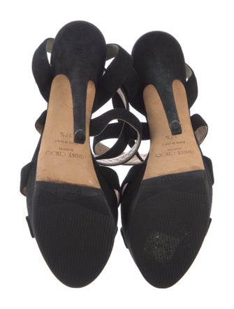 Jimmy Choo Suede Slingback Sandals