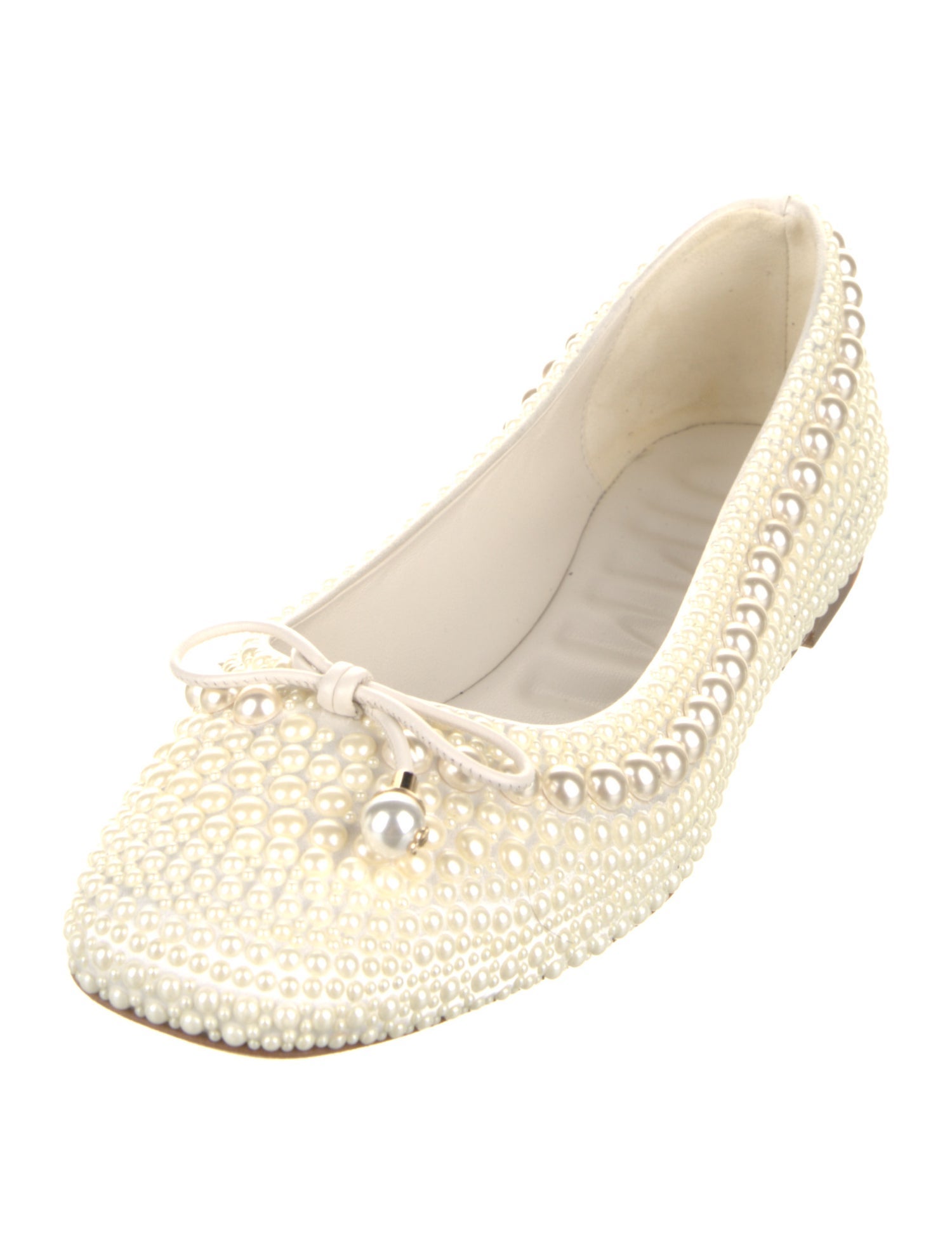 Jimmy Choo Satin Ballet Flats