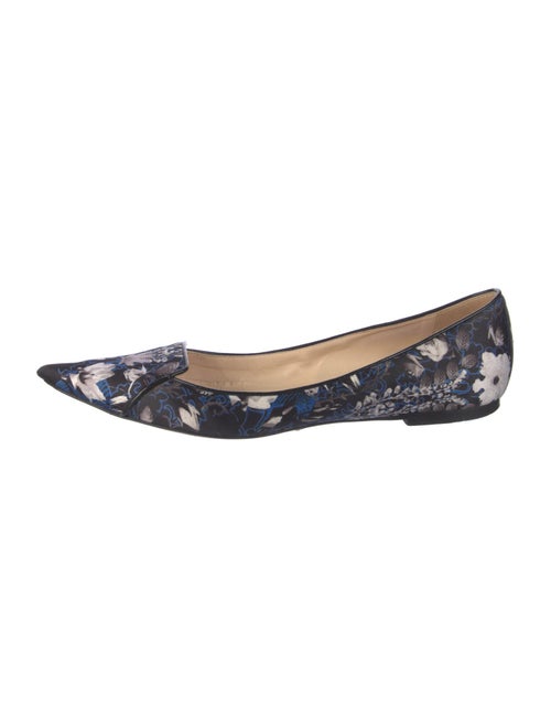 Jimmy Choo Floral Print Flats
