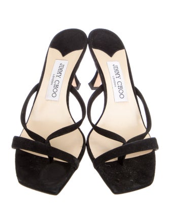 Jimmy Choo Suede Slides