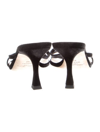 Jimmy Choo Suede Slides