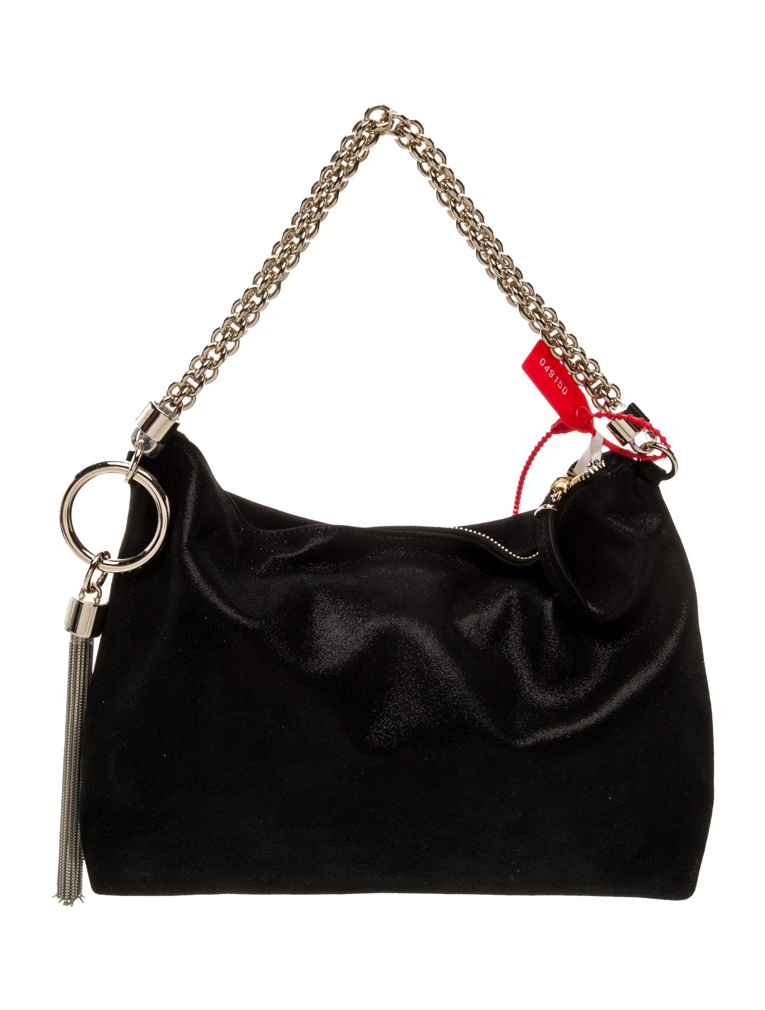 Jimmy Choo Suede Top Handle Bag