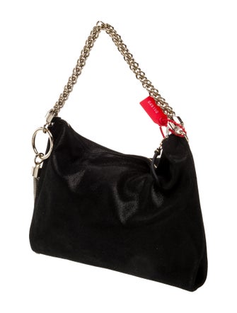 Jimmy Choo Suede Top Handle Bag