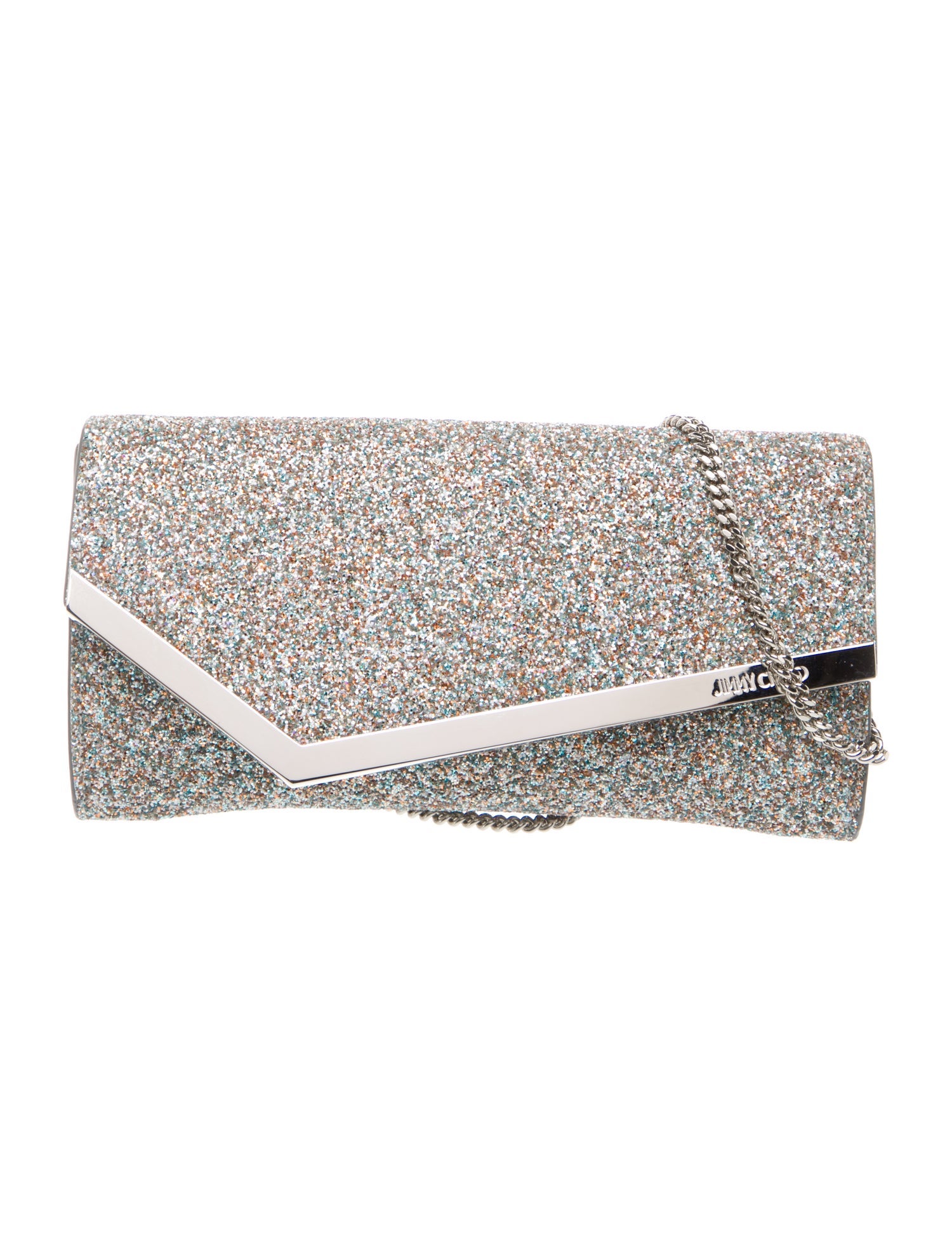 Jimmy Choo Glitter Clutch