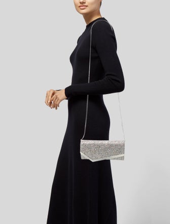 Jimmy Choo Glitter Clutch